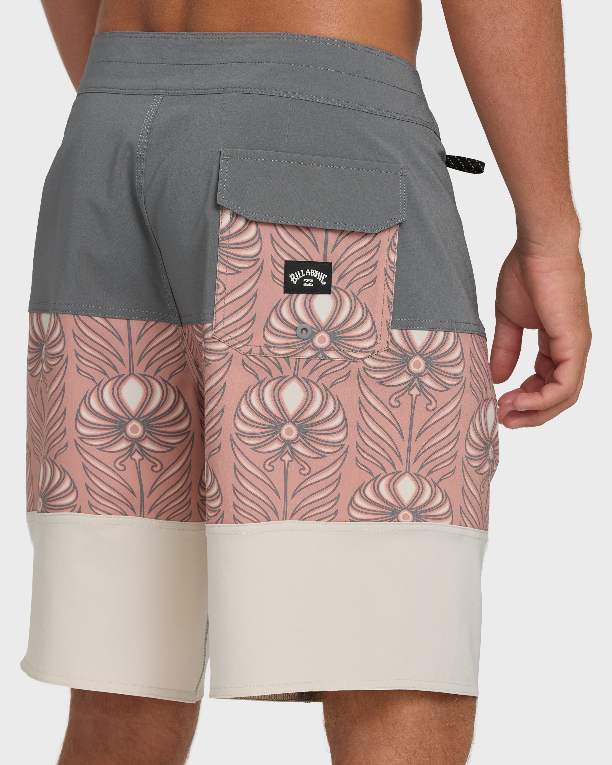Tribong Pro 19 Boardshorts - Ash Rose - Image 5