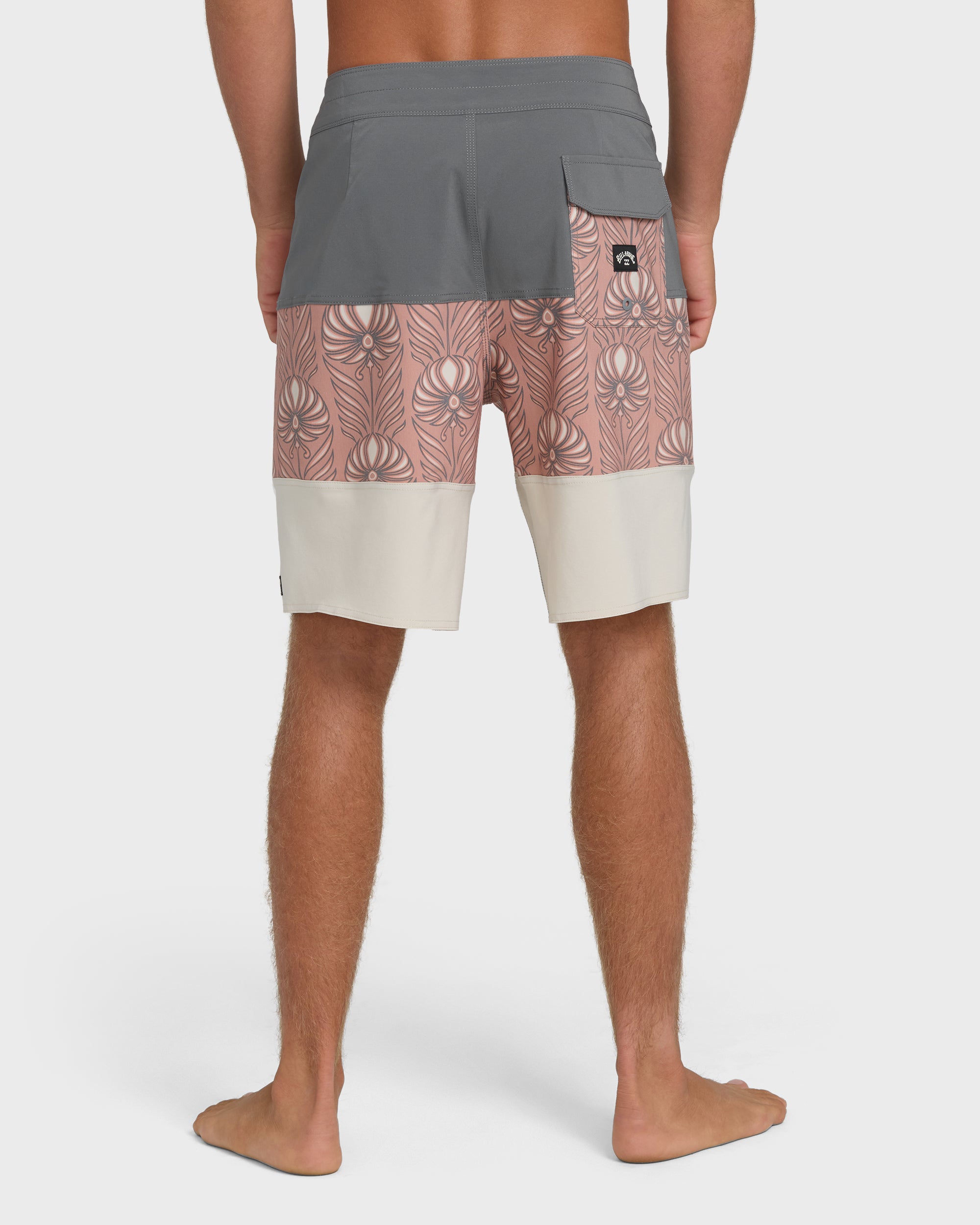 Tribong Pro 19 Boardshorts - Ash Rose - Image 2