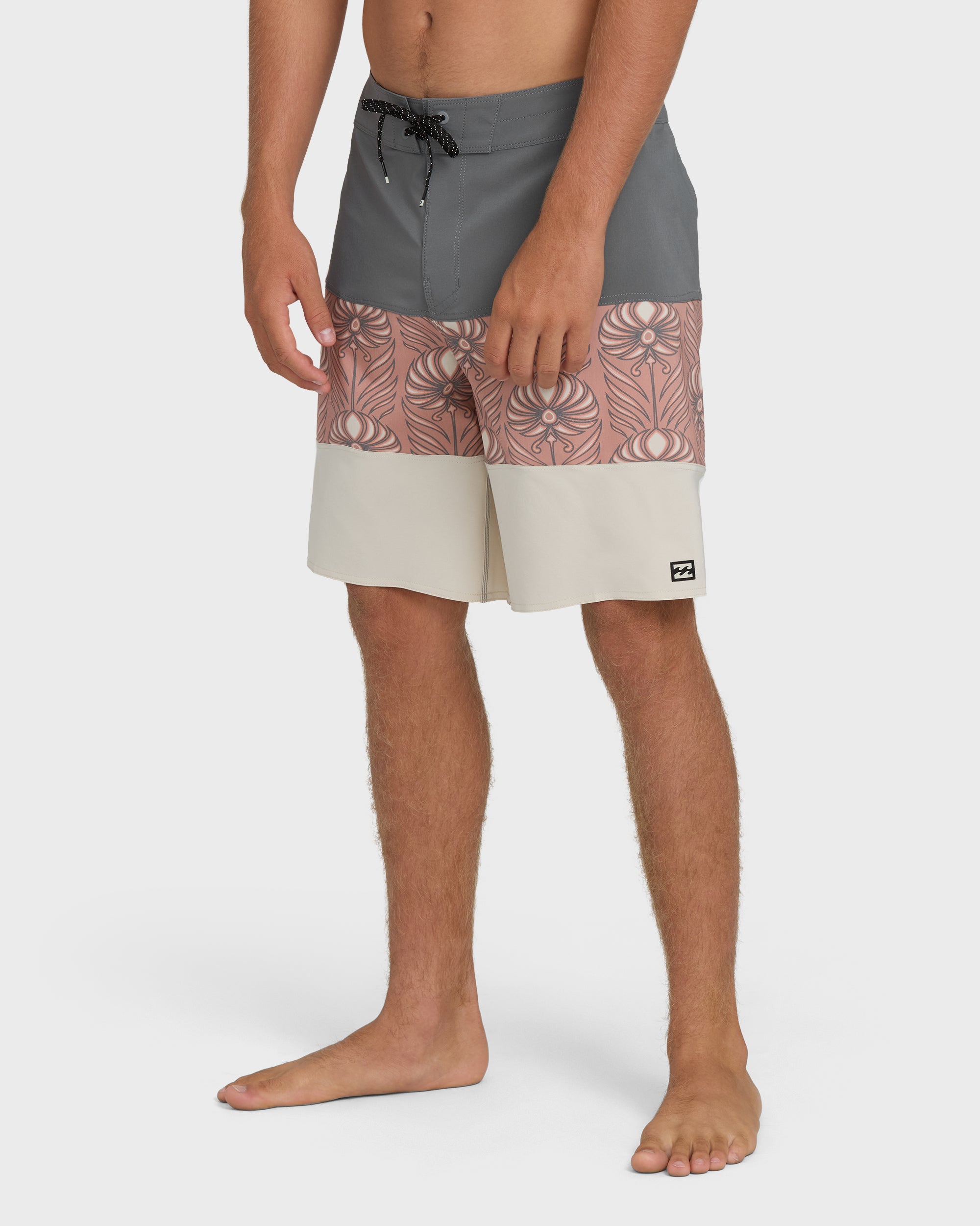 Tribong Pro 19 Boardshorts - Ash Rose - Image 3