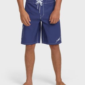 Piped Pro 21 Boardshorts - Purple Velvet