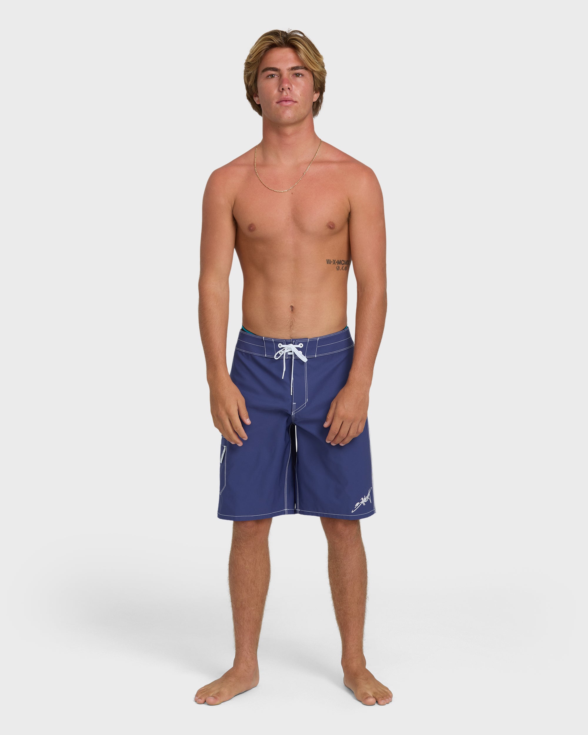 Piped Pro 21 Boardshorts - Purple Velvet - Image 4