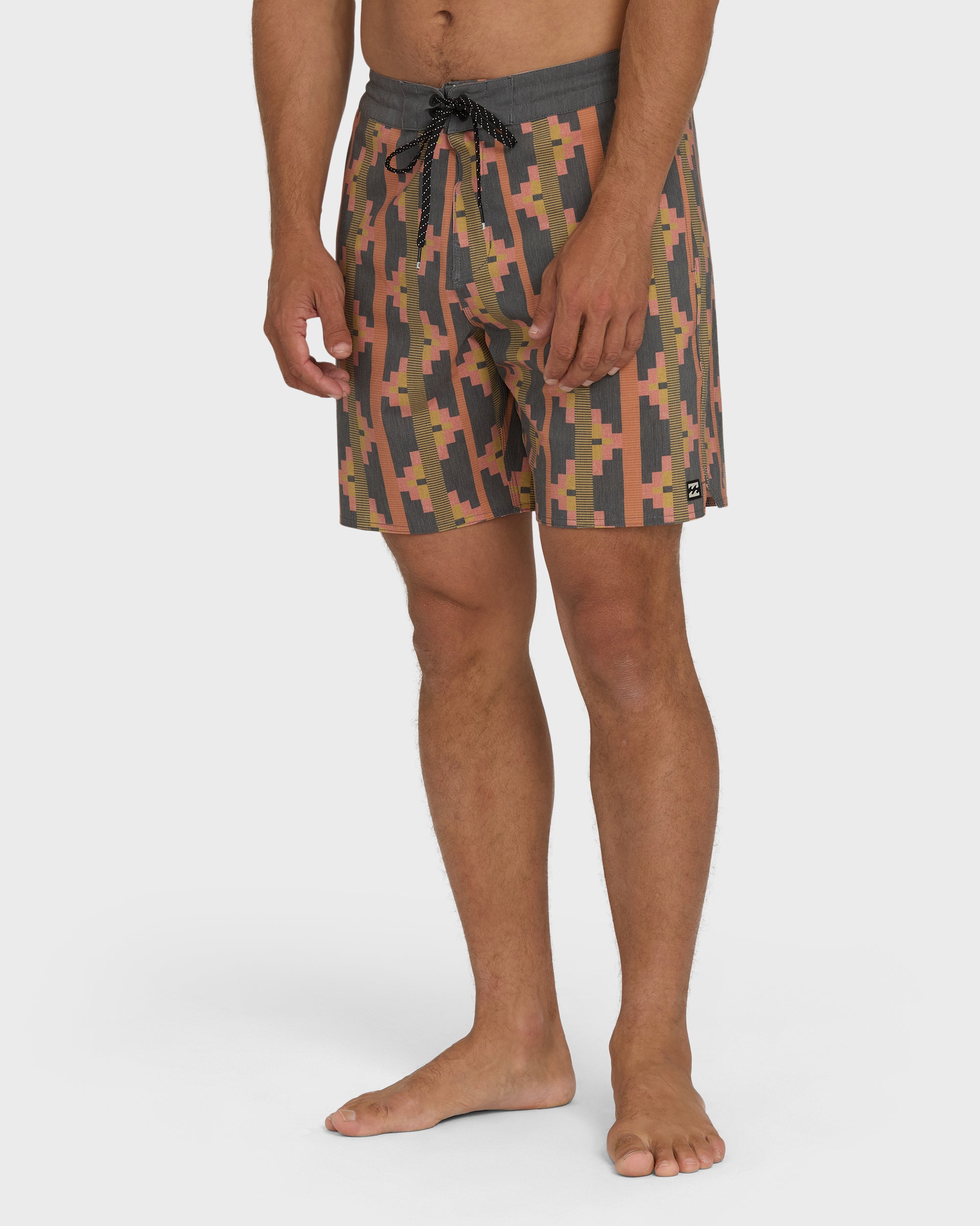 Good Times Lo Tide 18 Boardshorts - Rust - Image 3