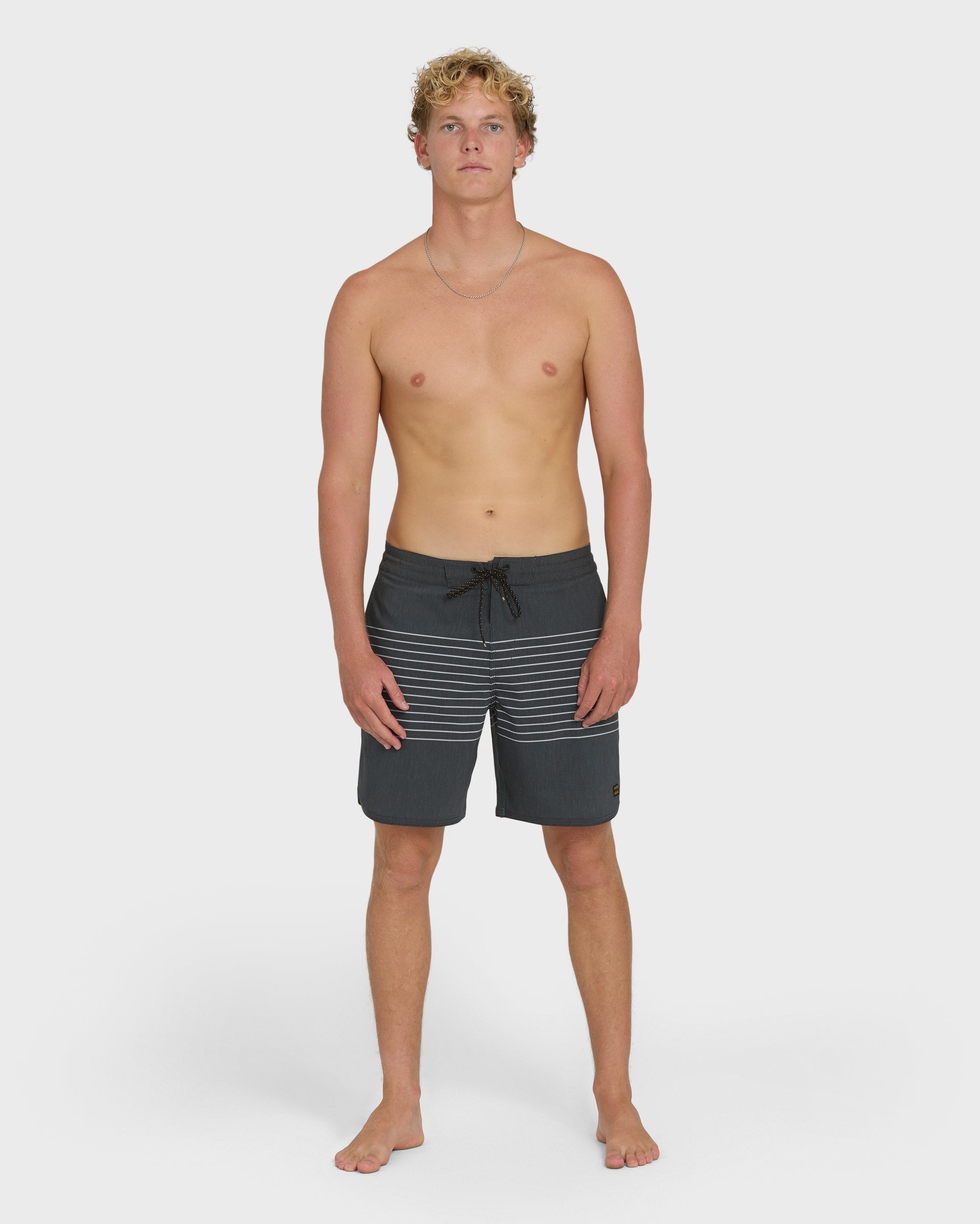 73 Lo Tide 18 Boardshorts - Black - Image 4