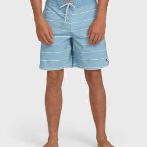 73 Lo Tide 18 Boardshorts - Real Teal
