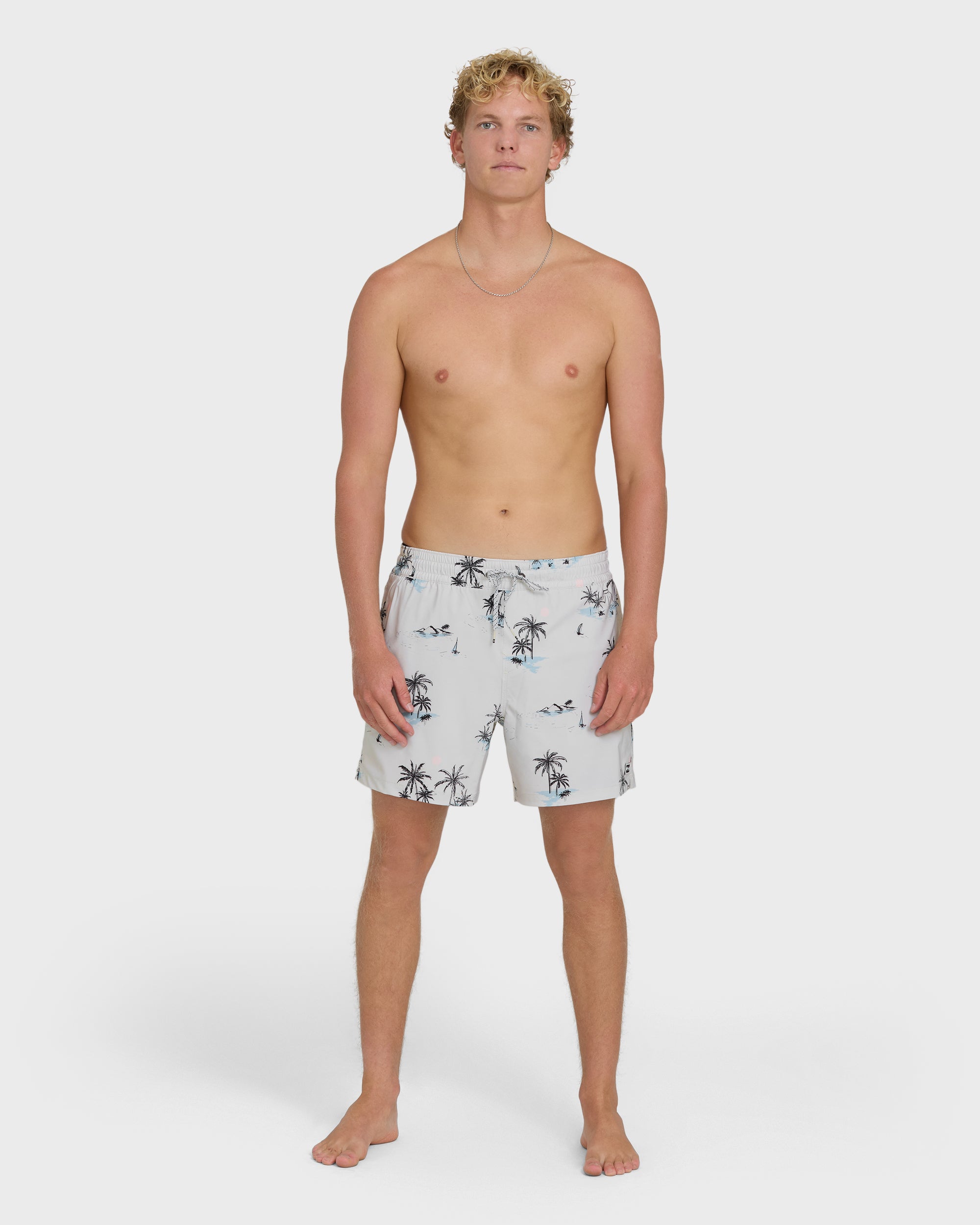 Lineup Layback 16 Trunks - Fog Gray - Image 4