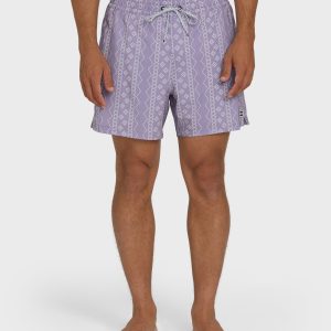 Lineup Layback 16 Trunks - Purple Ash