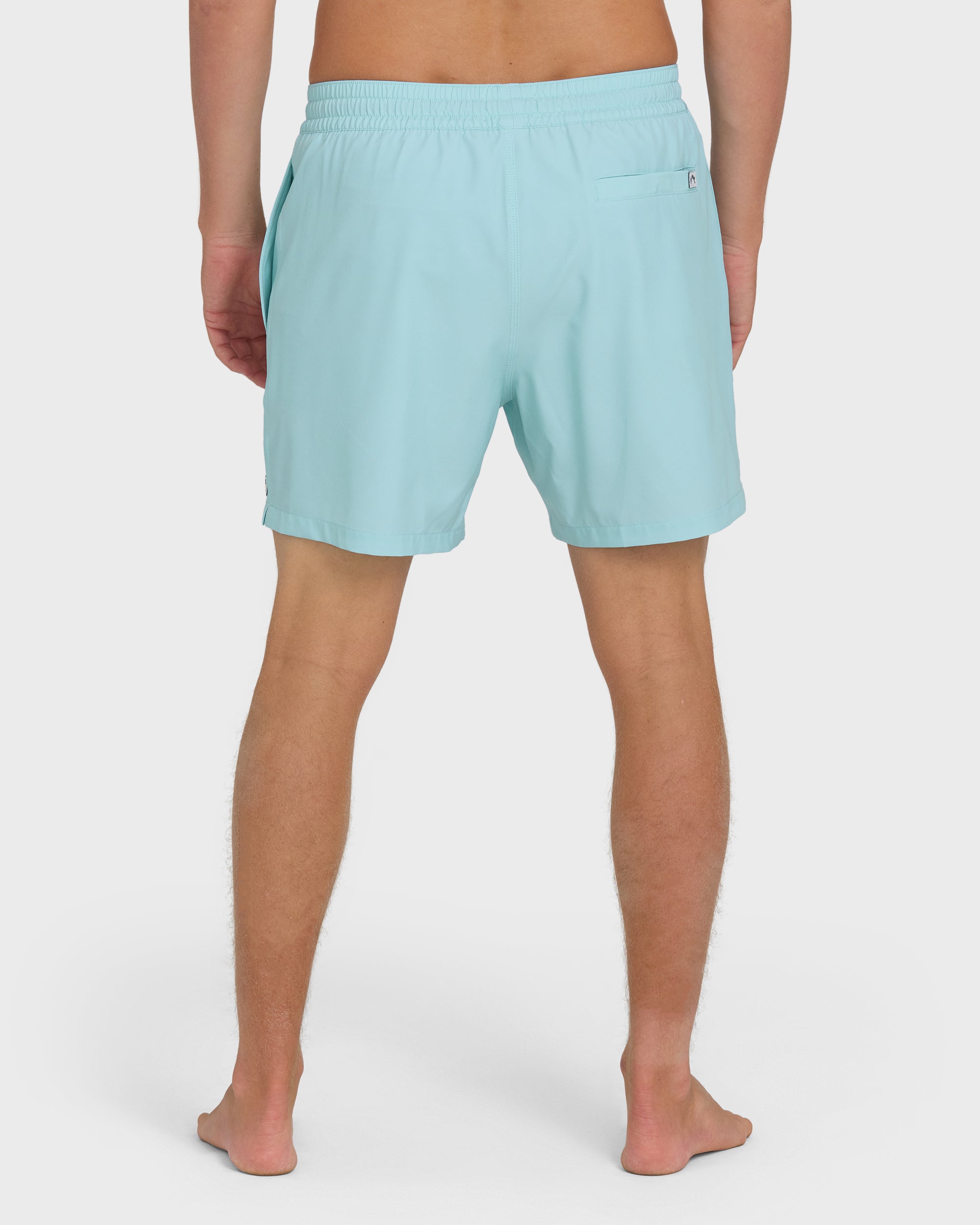 Lineup Solid Layback 16 Trunks - Dusty Blue - Image 2