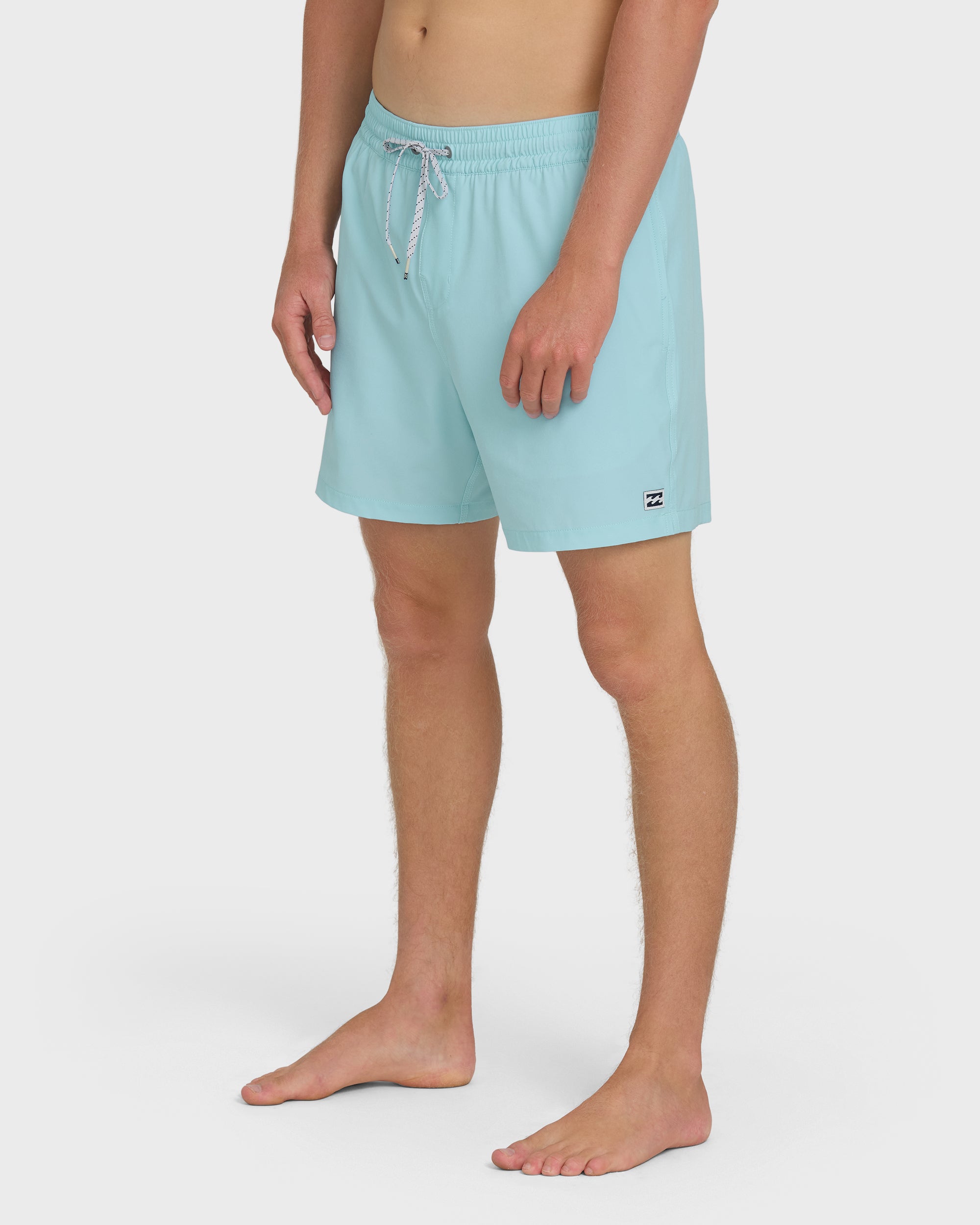 Lineup Solid Layback 16 Trunks - Dusty Blue - Image 3