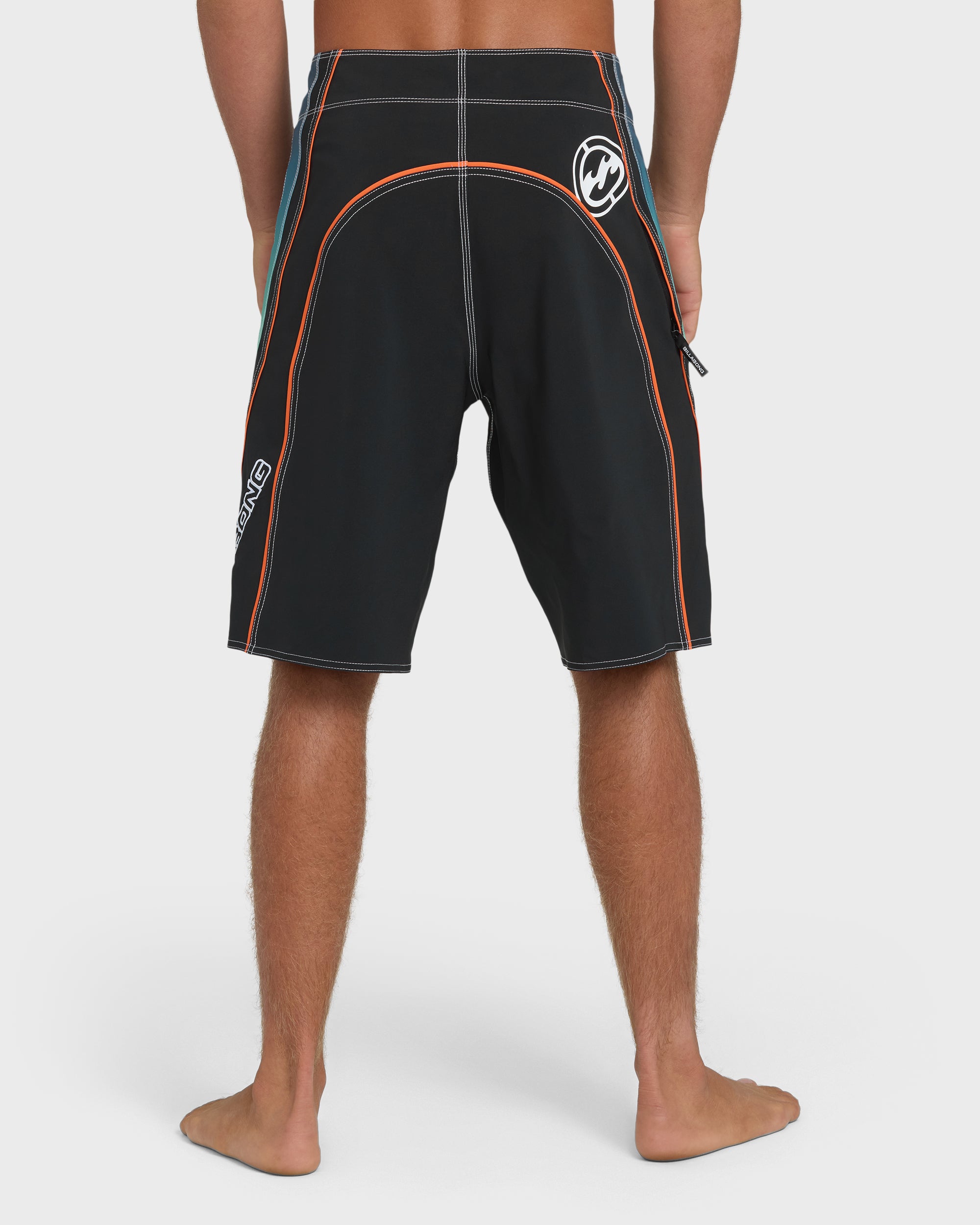 Fluid 2K Pro 21 Boardshorts - Black - Image 2