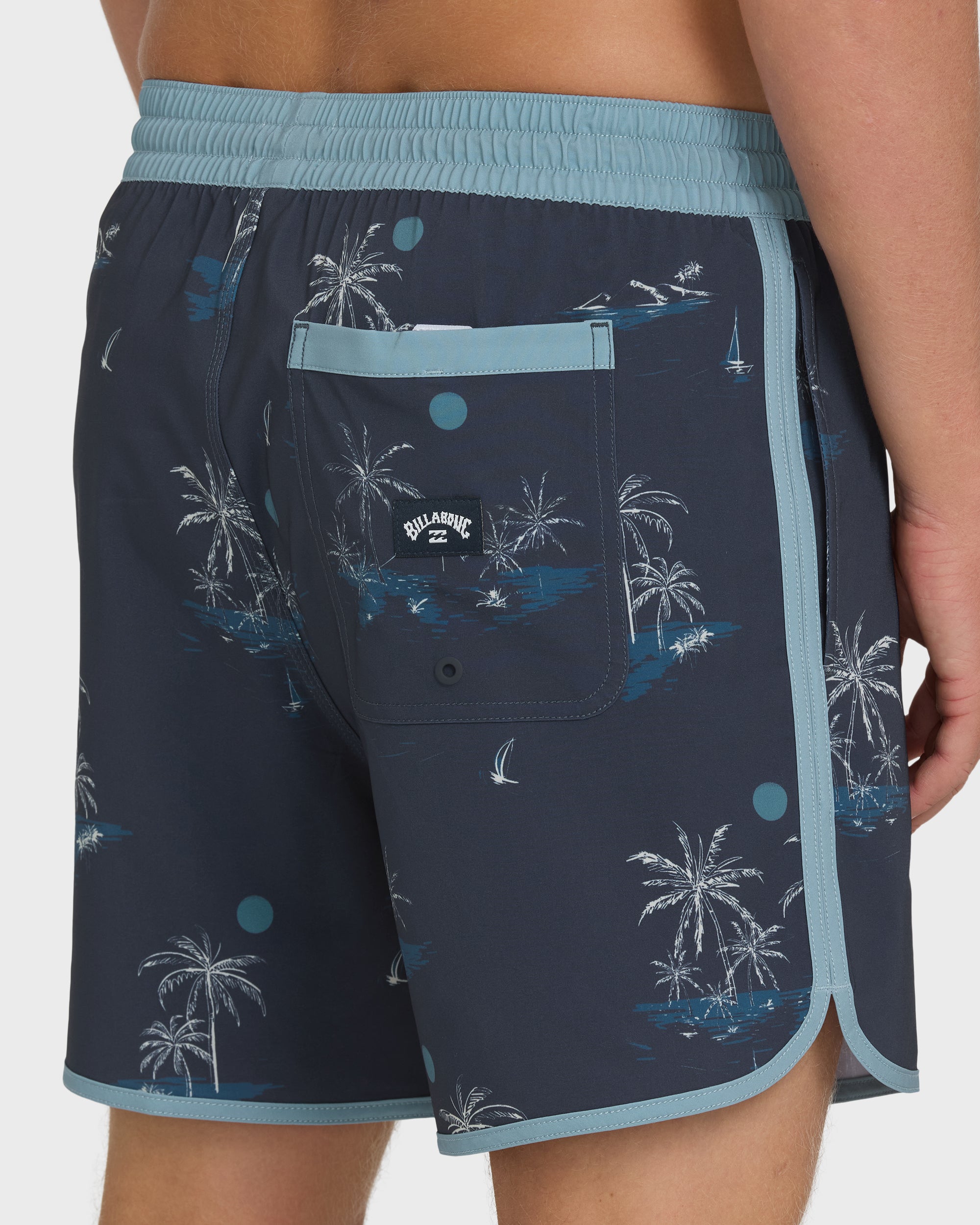 Seventy Three Layback 16 Trunks - True Navy - Image 5