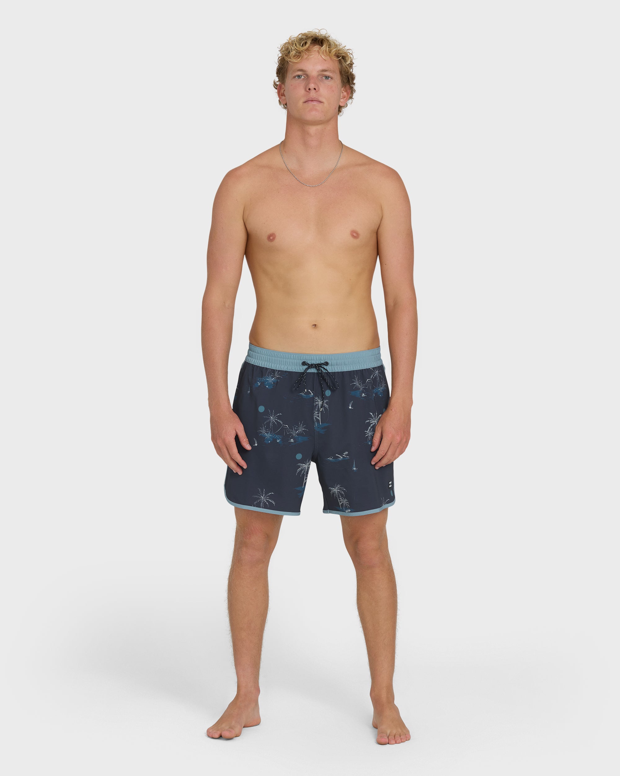 Seventy Three Layback 16 Trunks - True Navy - Image 4