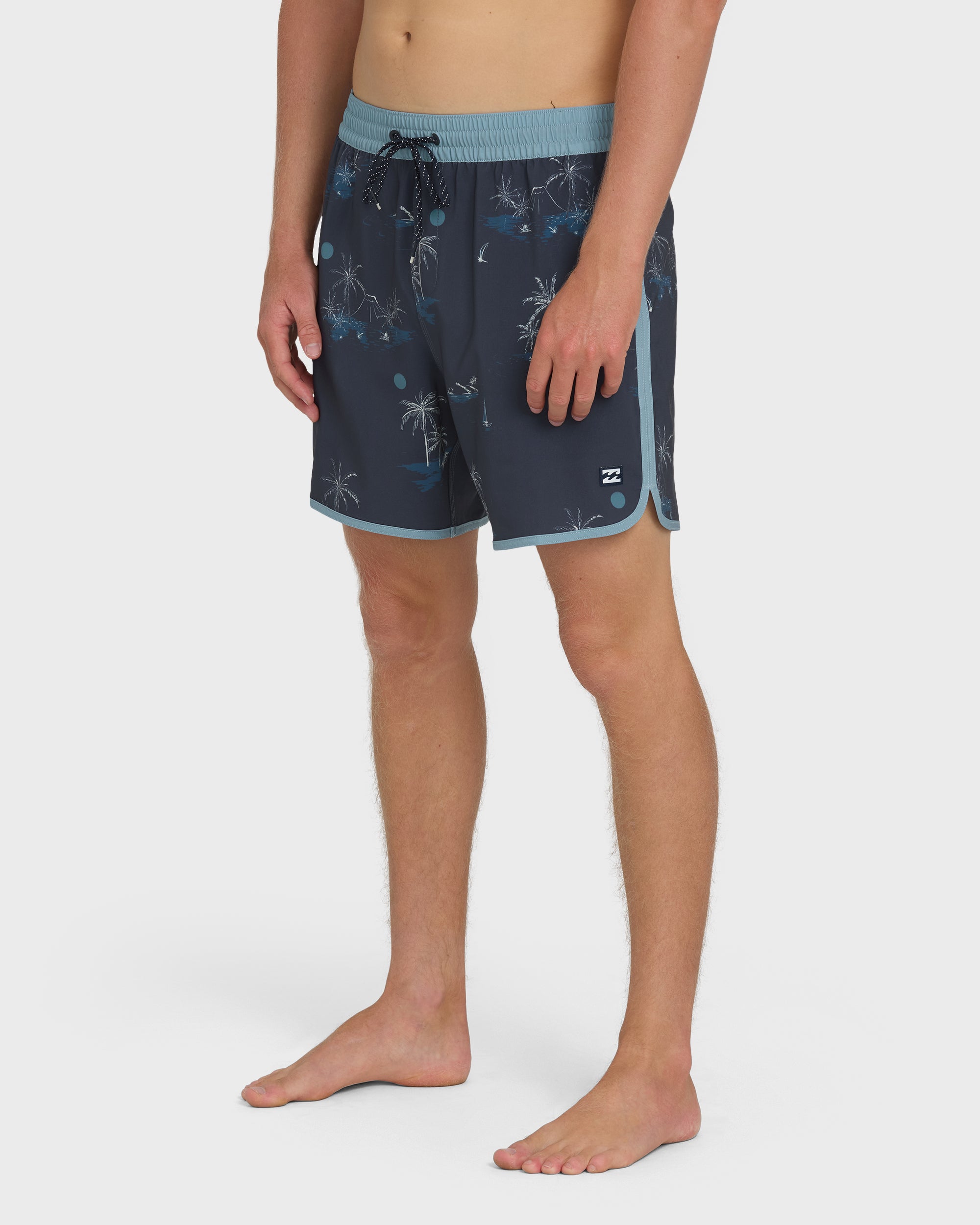 Seventy Three Layback 16 Trunks - True Navy - Image 3