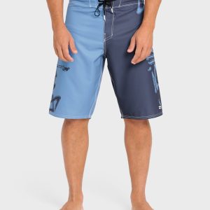 Inverted Pro 22 Boardshorts - Ocean Blue