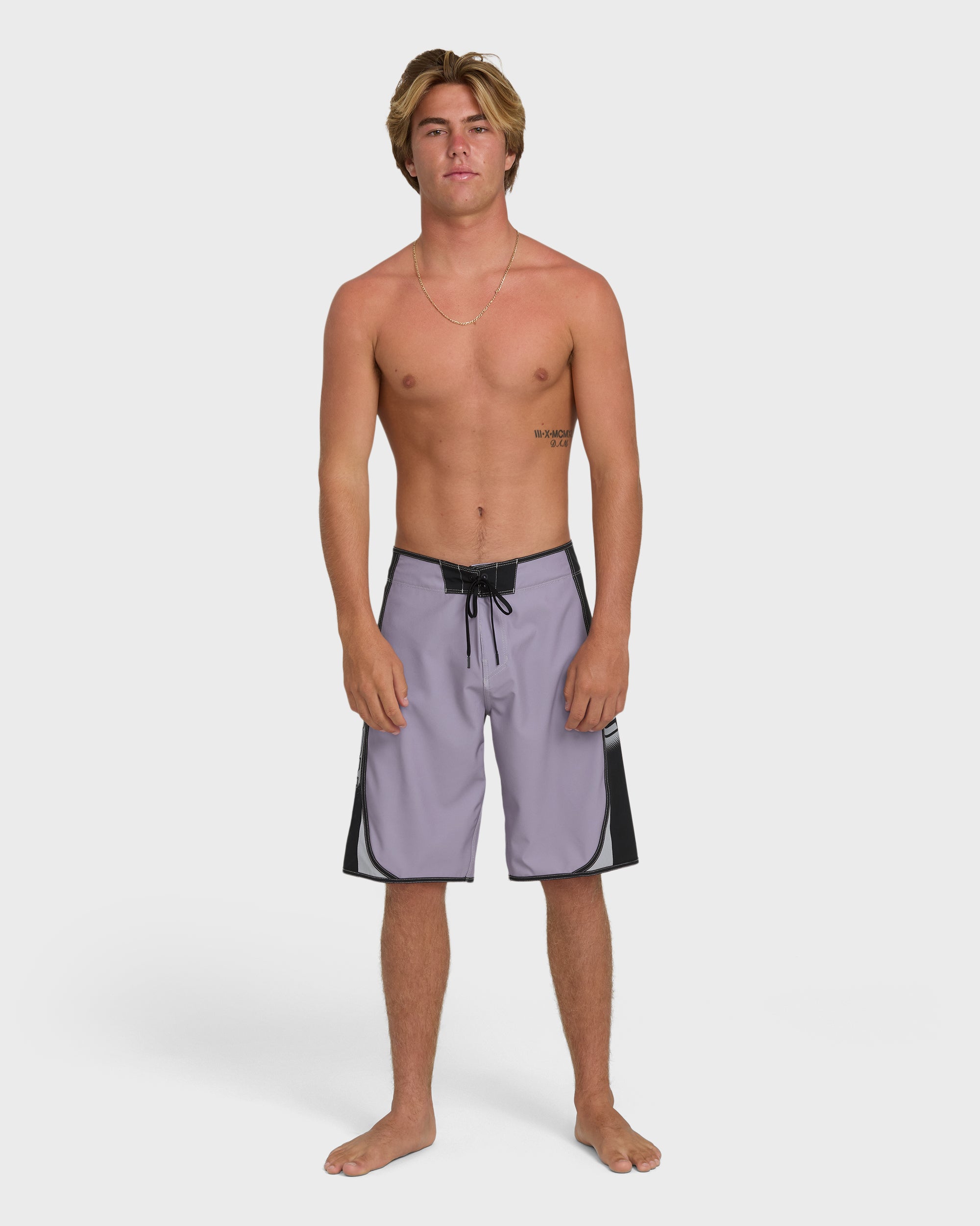 DBAH Bio Wave Pro 21 Boardshorts - Purple Ash - Image 4