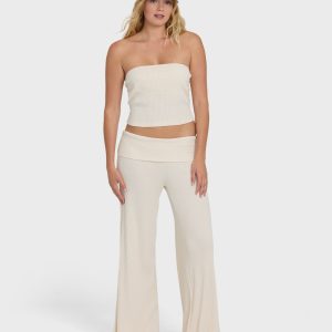 Sweet Coast Beach Pants - White Cap