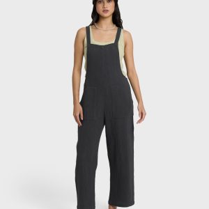 Pacific Time Jumpsuit - Black Sands