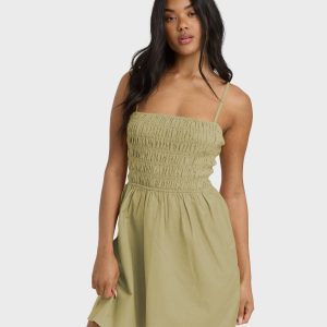 Suns Out Mini Dress - Cactus
