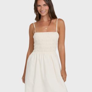 Suns Out Mini Dress - White Cap