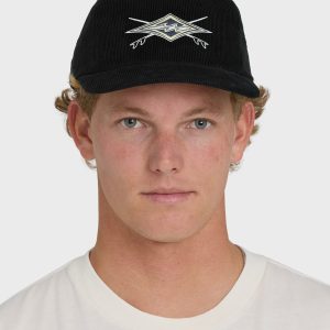 Heritage Strapback Hat - Black