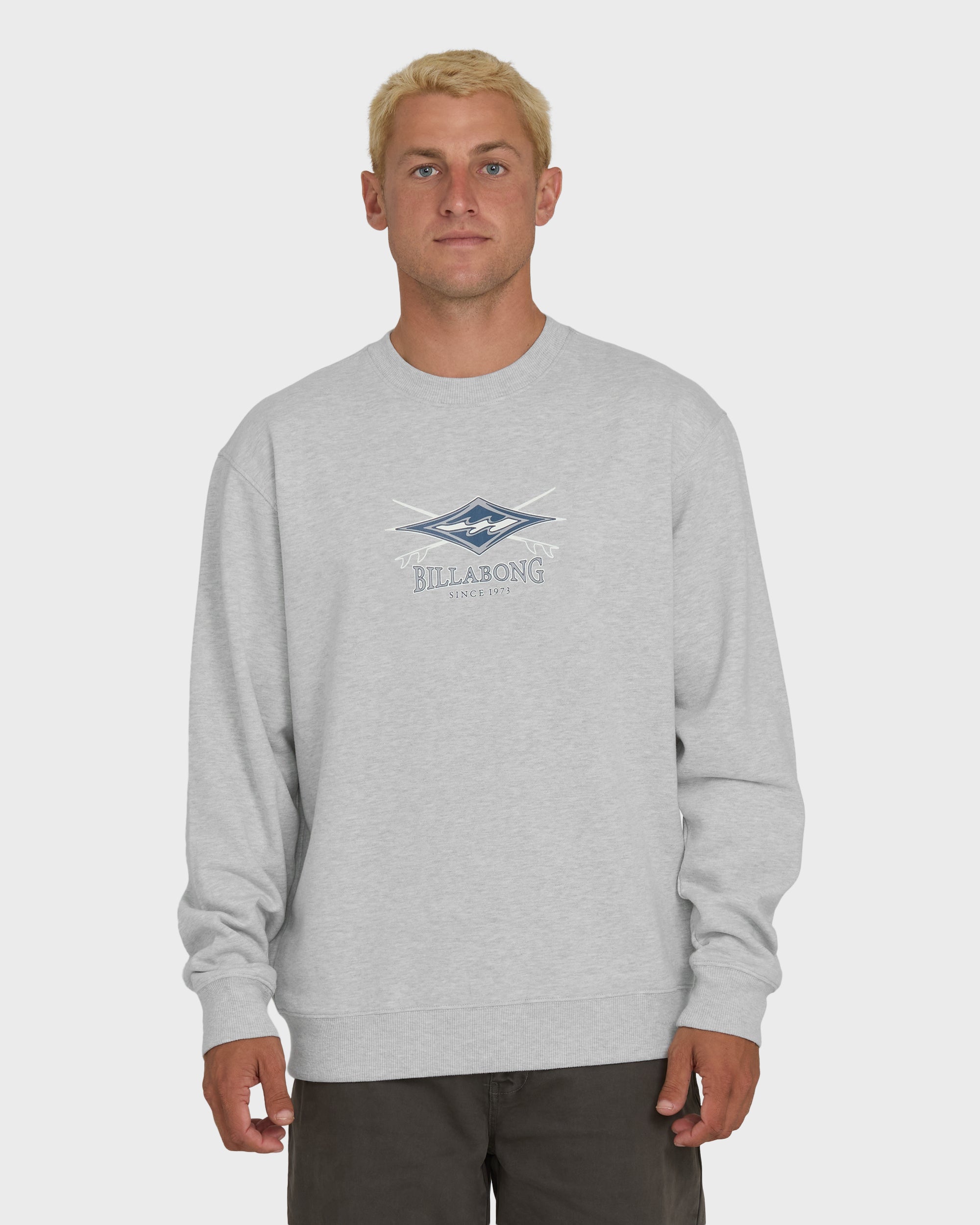 Shortsands Crewneck Sweatshirt - Light Grey Heather