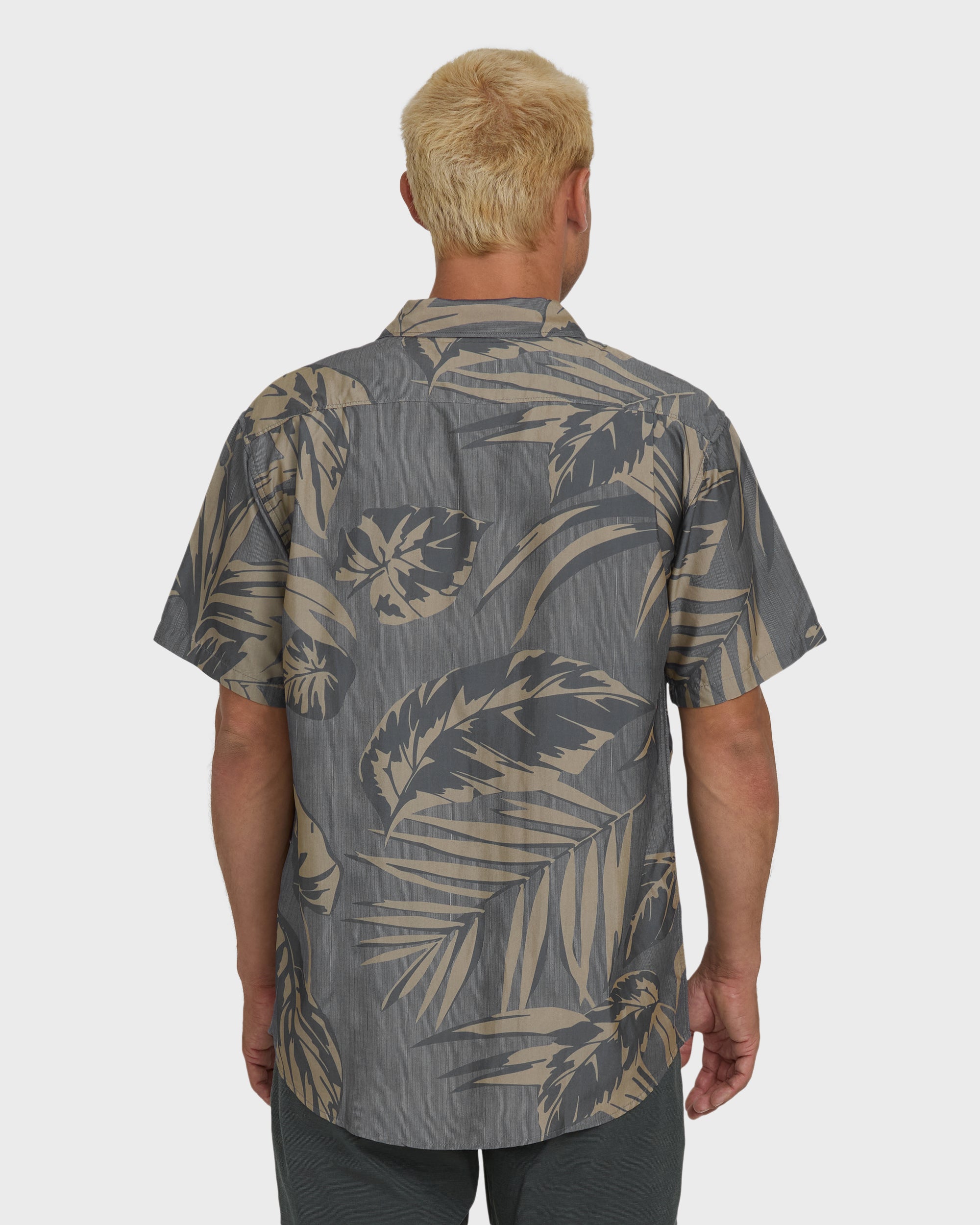 Sundays Lounge Short Sleeve Woven Shirt - Black - Image 2