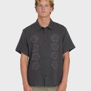 Cordoba Short Sleeve Woven Shirt - Raven