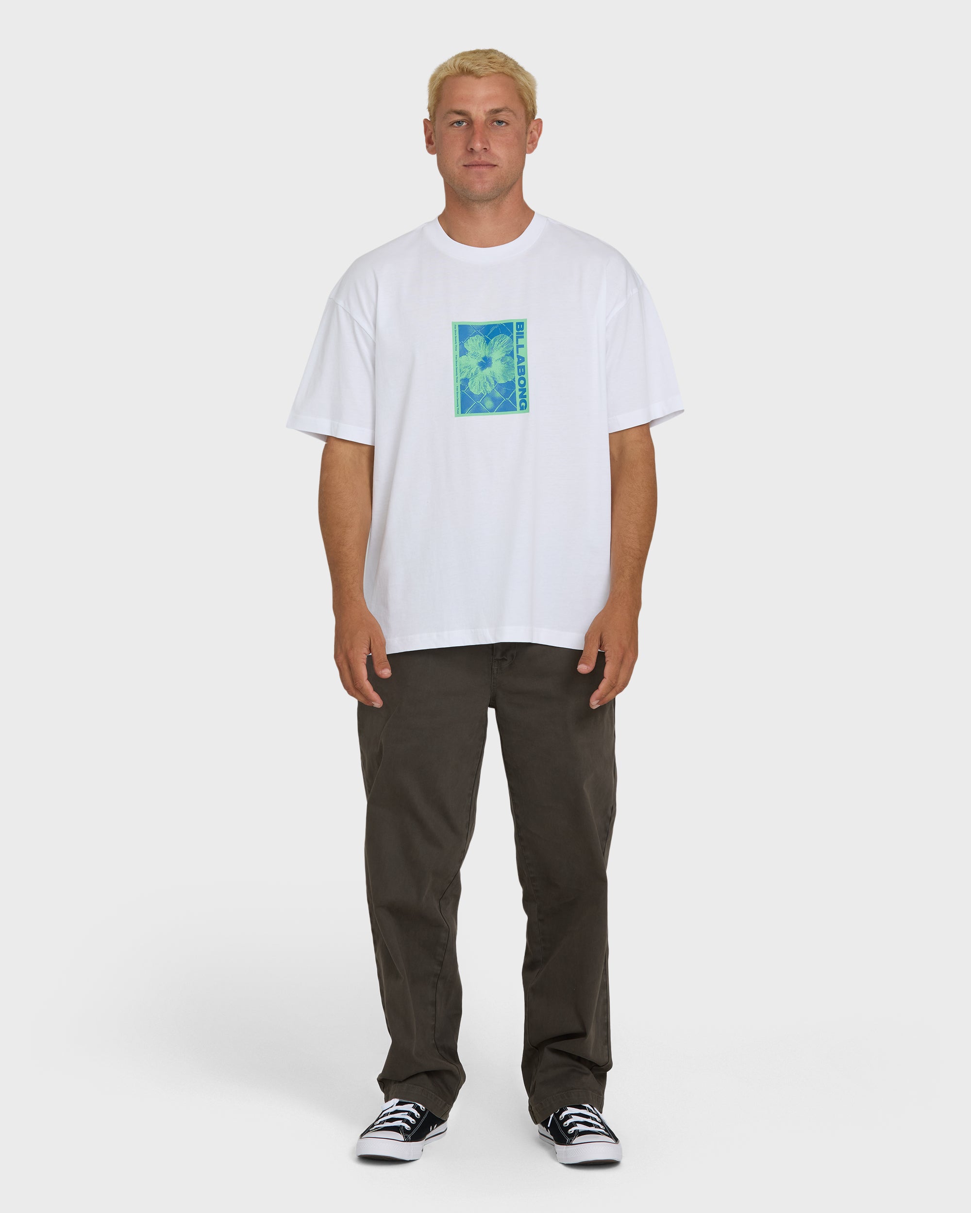 Link OG Short Sleeve Knit T-Shirt - White - Image 4