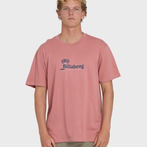 Check Out Premium Short Sleeve Knit T-Shirt - Ash Rose